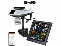 infactory Profi Wetterstationen, Internet-Funk-Wetterstation; Wetterstationen mit Farb-Display, Funkuhr und Außensensor, Funk-Wetterstationen mit Außensensor, WLAN und App Wetterstationen mit Farb-Display, Funkuhr und Außensensor, Funk-Wetterstationen mit Außensensor, WLAN und App Wetterstationen mit Farb-Display, Funkuhr und Außensensor, Funk-Wetterstationen mit Außensensor, WLAN und App