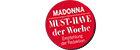 MADONNA: 3er-Set Deko-Weihnachtskissen mit LEDs, batteriebetrieben, 45 x 45 cm