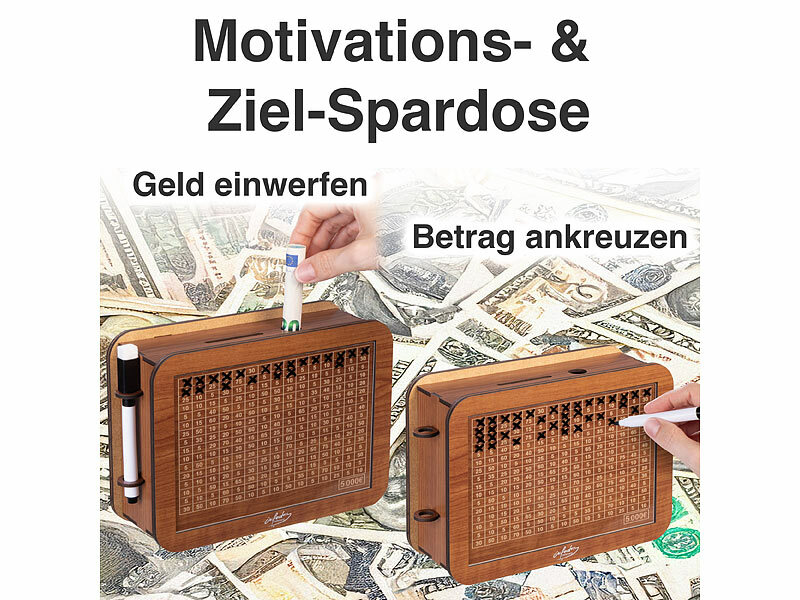 ; Spardosen mit Münzzähler