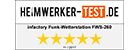 Heimwerker-Test.de: Funk-Wetterstation mit Außensensor, Farbdisplay, Funkuhr, Wecker, weiß