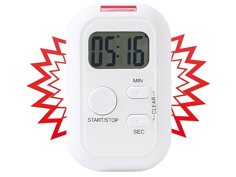 ; Digitale Badezimmer-Wanduhren mit Thermometer & Hygrometer 