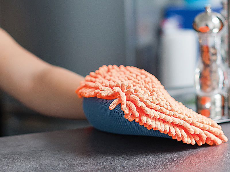 ; Handschuhe für Autowäsche 