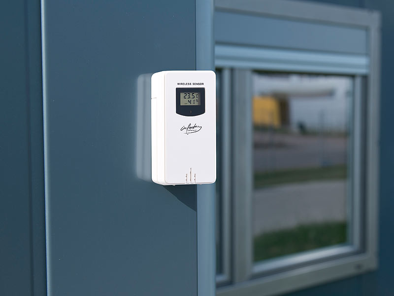 ; Funk-Wetterstationen mit Außensensor, WLAN und App Funk-Wetterstationen mit Außensensor, WLAN und App Funk-Wetterstationen mit Außensensor, WLAN und App Funk-Wetterstationen mit Außensensor, WLAN und App 