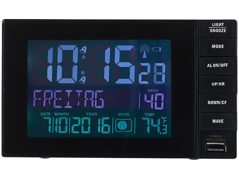 ; Funk-Wetterstationen mit Außensensor, WLAN und App, Wetterstationen mit Farb-Display, Funkuhr und Außensensor Funk-Wetterstationen mit Außensensor, WLAN und App, Wetterstationen mit Farb-Display, Funkuhr und Außensensor Funk-Wetterstationen mit Außensensor, WLAN und App, Wetterstationen mit Farb-Display, Funkuhr und Außensensor Funk-Wetterstationen mit Außensensor, WLAN und App, Wetterstationen mit Farb-Display, Funkuhr und Außensensor 