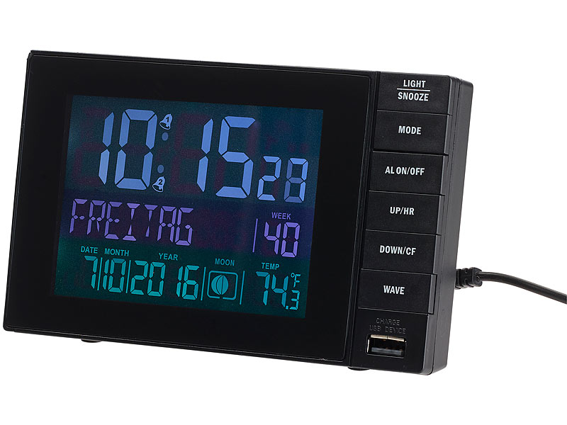 ; Funk-Wetterstationen mit Außensensor, WLAN und App, Wetterstationen mit Farb-Display, Funkuhr und Außensensor Funk-Wetterstationen mit Außensensor, WLAN und App, Wetterstationen mit Farb-Display, Funkuhr und Außensensor Funk-Wetterstationen mit Außensensor, WLAN und App, Wetterstationen mit Farb-Display, Funkuhr und Außensensor Funk-Wetterstationen mit Außensensor, WLAN und App, Wetterstationen mit Farb-Display, Funkuhr und Außensensor 