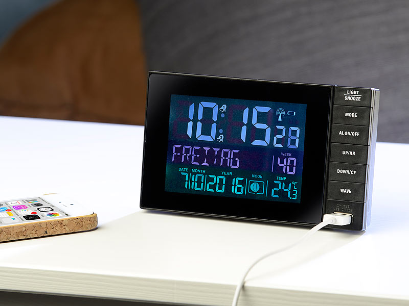; Funk-Wetterstationen mit Außensensor, WLAN und App, Wetterstationen mit Farb-Display, Funkuhr und Außensensor Funk-Wetterstationen mit Außensensor, WLAN und App, Wetterstationen mit Farb-Display, Funkuhr und Außensensor Funk-Wetterstationen mit Außensensor, WLAN und App, Wetterstationen mit Farb-Display, Funkuhr und Außensensor Funk-Wetterstationen mit Außensensor, WLAN und App, Wetterstationen mit Farb-Display, Funkuhr und Außensensor 