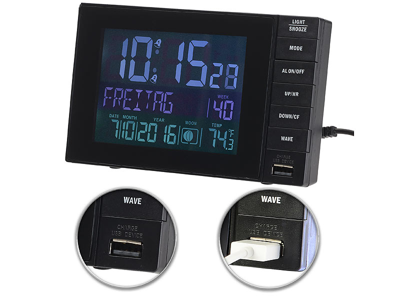 ; Funk-Wetterstationen mit Außensensor, WLAN und App, Wetterstationen mit Farb-Display, Funkuhr und Außensensor Funk-Wetterstationen mit Außensensor, WLAN und App, Wetterstationen mit Farb-Display, Funkuhr und Außensensor Funk-Wetterstationen mit Außensensor, WLAN und App, Wetterstationen mit Farb-Display, Funkuhr und Außensensor Funk-Wetterstationen mit Außensensor, WLAN und App, Wetterstationen mit Farb-Display, Funkuhr und Außensensor 