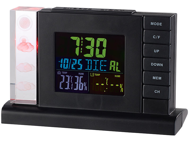 ; Funk-Wetterstationen mit Außensensor, WLAN und App, Wetterstationen mit Farb-Display, Funkuhr und Außensensor Funk-Wetterstationen mit Außensensor, WLAN und App, Wetterstationen mit Farb-Display, Funkuhr und Außensensor Funk-Wetterstationen mit Außensensor, WLAN und App, Wetterstationen mit Farb-Display, Funkuhr und Außensensor 