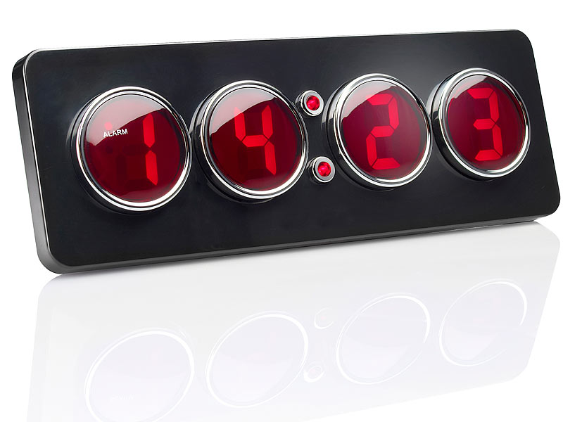 ; Funk-Wecker mit 2 Weckzeiten, USB-Ladestation und Thermometer Funk-Wecker mit 2 Weckzeiten, USB-Ladestation und Thermometer 
