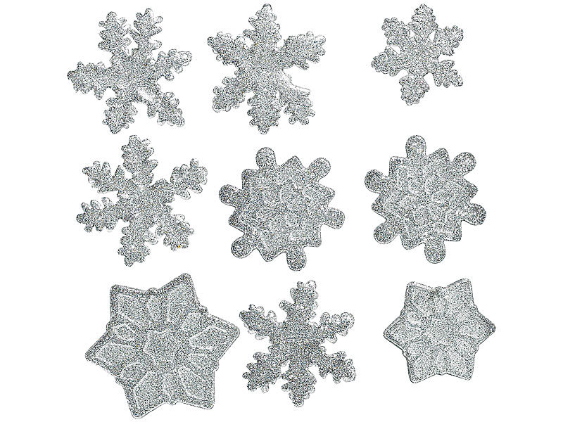 ; LED-Laternen mit Schneewirbel 