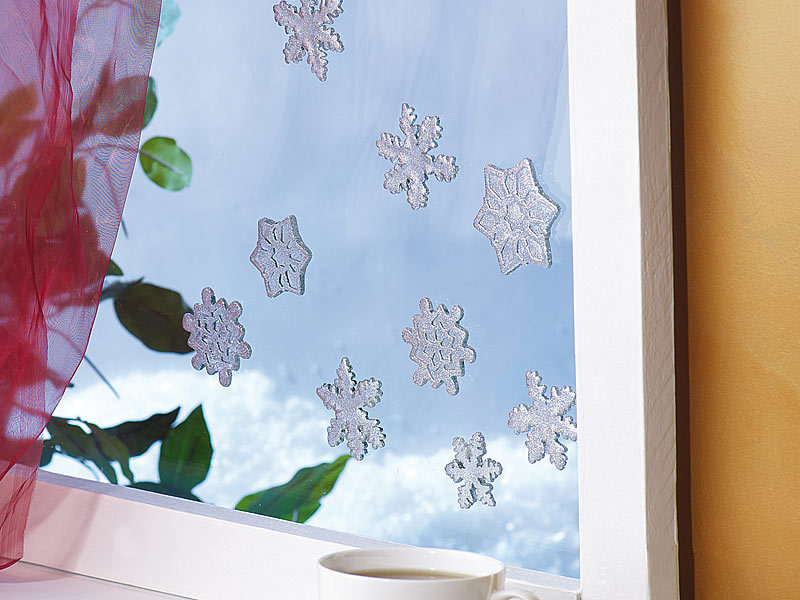 ; LED-Laternen mit Schneewirbel 