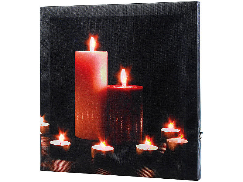 ; LED-Weihnachts-Wandbilder 
