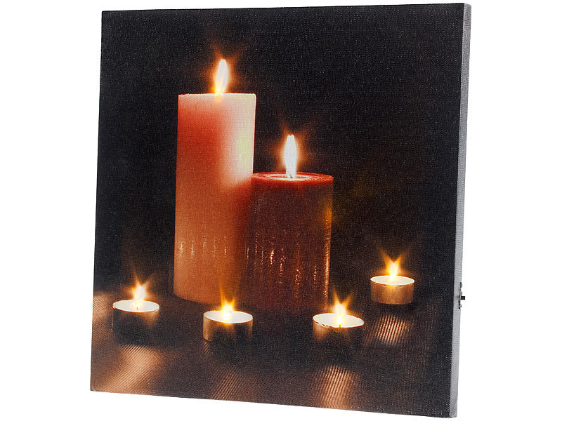 ; LED-Weihnachts-Wandbilder 