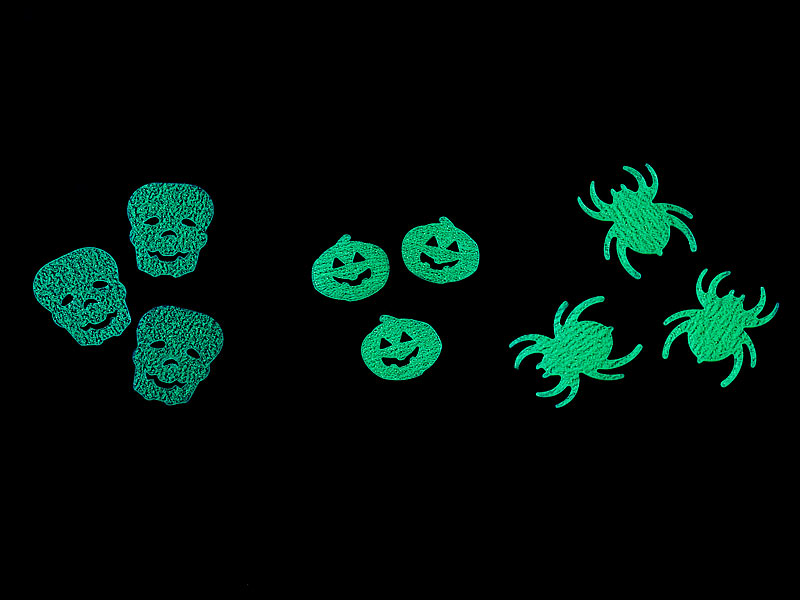 ; Halloween-Dekorationen Glow-in-the-Dark 