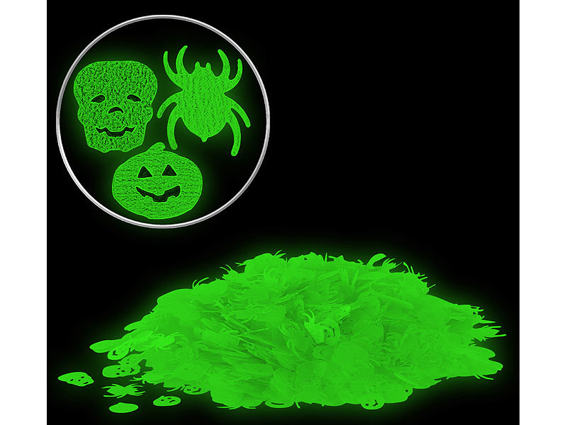 ; Halloween-Dekorationen Glow-in-the-Dark 