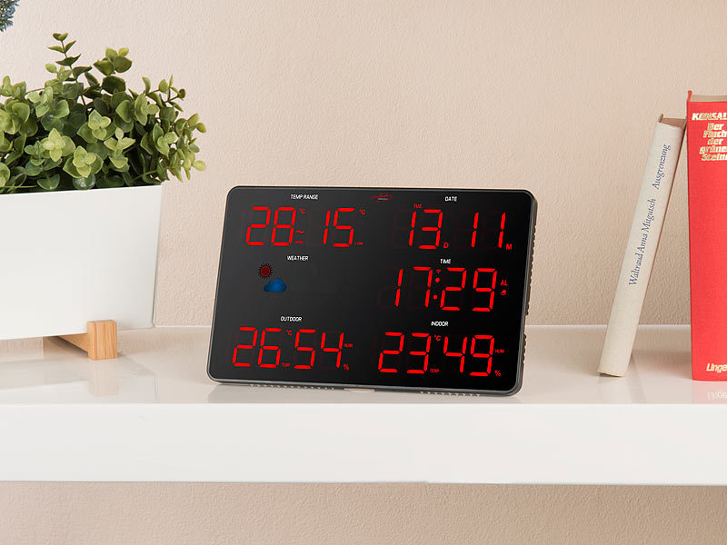 ; Temperatur-Sender Temperatursensoren Funksensoren Außensender Innentemperaturen Raumklimata 
