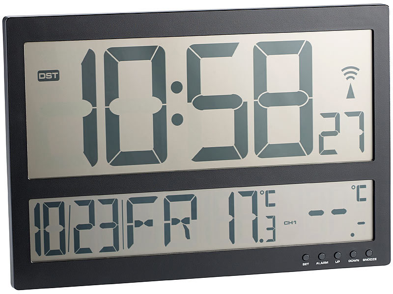 ; Wetterstationen mit Farb-Display, Funkuhr und Außensensor Wetterstationen mit Farb-Display, Funkuhr und Außensensor 