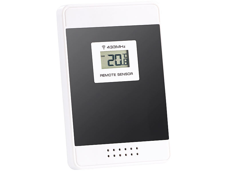 ; Funk-Wetterstationen mit Außensensor, WLAN und App 