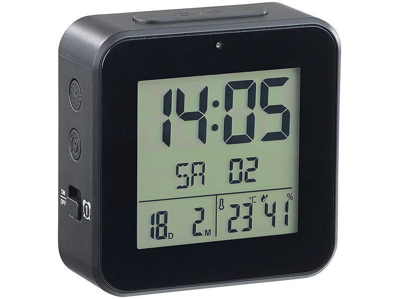 ; Wetterstationen mit Farb-Display, Funkuhr und Außensensor Wetterstationen mit Farb-Display, Funkuhr und Außensensor Wetterstationen mit Farb-Display, Funkuhr und Außensensor 