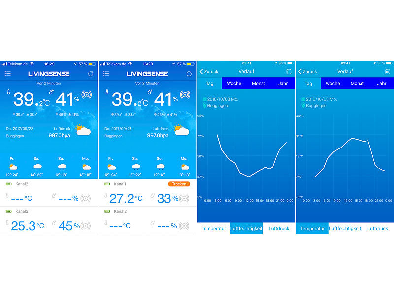 ; Funk-Wetterstationen mit Außensensor, WLAN und App, Wetterstationen mit Farb-Display, Funkuhr und Außensensor Funk-Wetterstationen mit Außensensor, WLAN und App, Wetterstationen mit Farb-Display, Funkuhr und Außensensor Funk-Wetterstationen mit Außensensor, WLAN und App, Wetterstationen mit Farb-Display, Funkuhr und Außensensor Funk-Wetterstationen mit Außensensor, WLAN und App, Wetterstationen mit Farb-Display, Funkuhr und Außensensor Funk-Wetterstationen mit Außensensor, WLAN und App, Wetterstationen mit Farb-Display, Funkuhr und Außensensor 