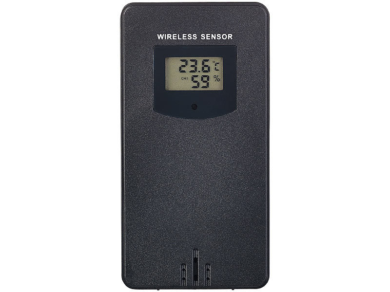 ; Funk-Wetterstationen mit Außensensor, WLAN und App Funk-Wetterstationen mit Außensensor, WLAN und App Funk-Wetterstationen mit Außensensor, WLAN und App 