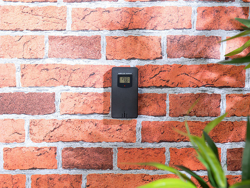 ; Funk-Wetterstationen mit Außensensor, WLAN und App Funk-Wetterstationen mit Außensensor, WLAN und App Funk-Wetterstationen mit Außensensor, WLAN und App Funk-Wetterstationen mit Außensensor, WLAN und App 