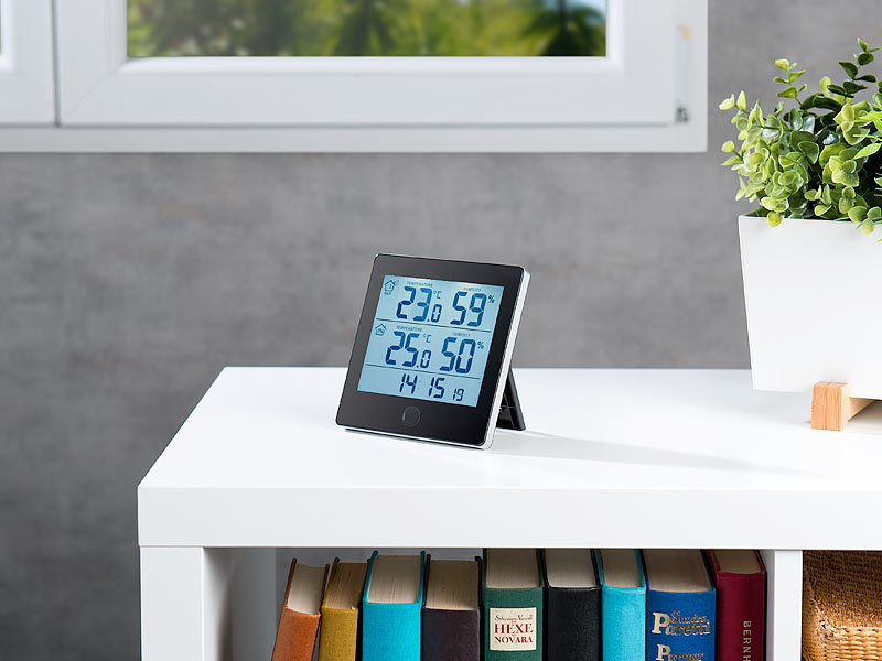 ; Funk-Wetterstationen mit Außensensor, WLAN und App Funk-Wetterstationen mit Außensensor, WLAN und App Funk-Wetterstationen mit Außensensor, WLAN und App Funk-Wetterstationen mit Außensensor, WLAN und App 