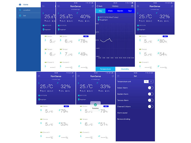 ; Funk-Wetterstationen mit Außensensor, WLAN und App Funk-Wetterstationen mit Außensensor, WLAN und App Funk-Wetterstationen mit Außensensor, WLAN und App Funk-Wetterstationen mit Außensensor, WLAN und App 