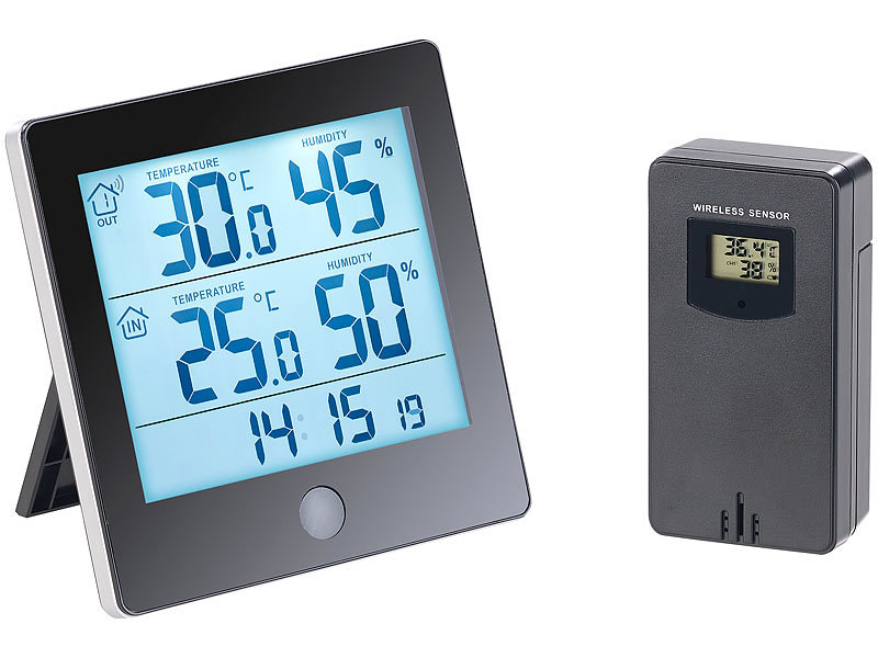 ; Funk-Wetterstationen mit Außensensor, WLAN und App Funk-Wetterstationen mit Außensensor, WLAN und App Funk-Wetterstationen mit Außensensor, WLAN und App Funk-Wetterstationen mit Außensensor, WLAN und App 
