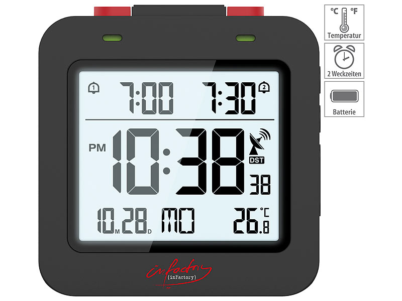; Wetterstationen mit Farb-Display, Funkuhr und Außensensor Wetterstationen mit Farb-Display, Funkuhr und Außensensor Wetterstationen mit Farb-Display, Funkuhr und Außensensor 