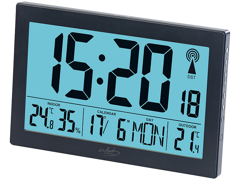 ; Wetterstationen mit Farb-Display, Funkuhr und Außensensor Wetterstationen mit Farb-Display, Funkuhr und Außensensor Wetterstationen mit Farb-Display, Funkuhr und Außensensor Wetterstationen mit Farb-Display, Funkuhr und Außensensor 