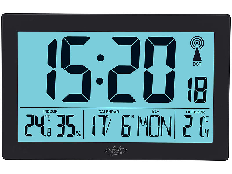 ; Wetterstationen mit Farb-Display, Funkuhr und Außensensor Wetterstationen mit Farb-Display, Funkuhr und Außensensor Wetterstationen mit Farb-Display, Funkuhr und Außensensor Wetterstationen mit Farb-Display, Funkuhr und Außensensor 
