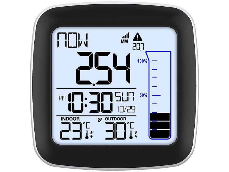 ; Funk-Wetterstationen mit Außensensor, WLAN und App Funk-Wetterstationen mit Außensensor, WLAN und App Funk-Wetterstationen mit Außensensor, WLAN und App Funk-Wetterstationen mit Außensensor, WLAN und App 