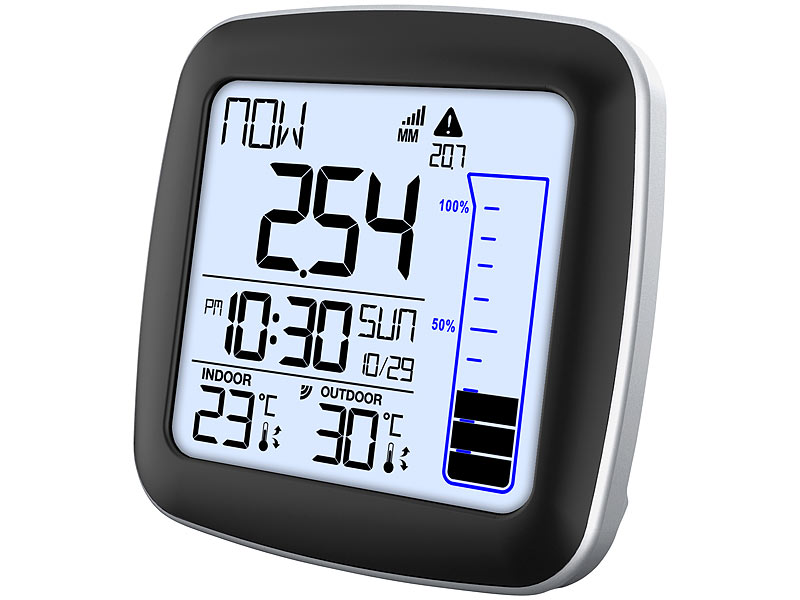 ; Funk-Wetterstationen mit Außensensor, WLAN und App Funk-Wetterstationen mit Außensensor, WLAN und App Funk-Wetterstationen mit Außensensor, WLAN und App Funk-Wetterstationen mit Außensensor, WLAN und App 