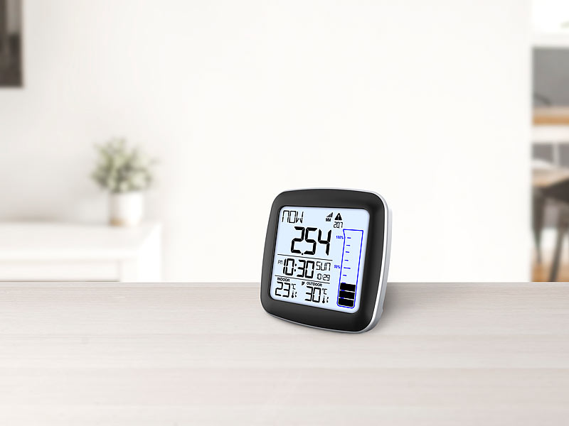 ; Funk-Wetterstationen mit Außensensor, WLAN und App Funk-Wetterstationen mit Außensensor, WLAN und App Funk-Wetterstationen mit Außensensor, WLAN und App Funk-Wetterstationen mit Außensensor, WLAN und App 
