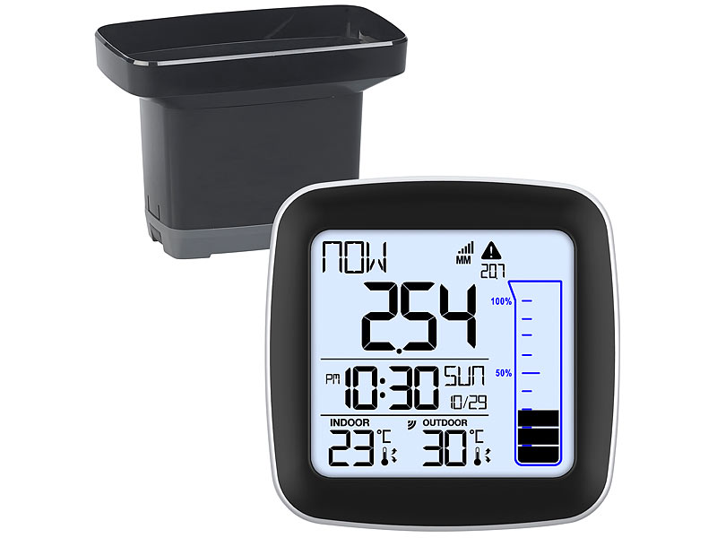 ; Funk-Wetterstationen mit Außensensor, WLAN und App Funk-Wetterstationen mit Außensensor, WLAN und App Funk-Wetterstationen mit Außensensor, WLAN und App Funk-Wetterstationen mit Außensensor, WLAN und App 