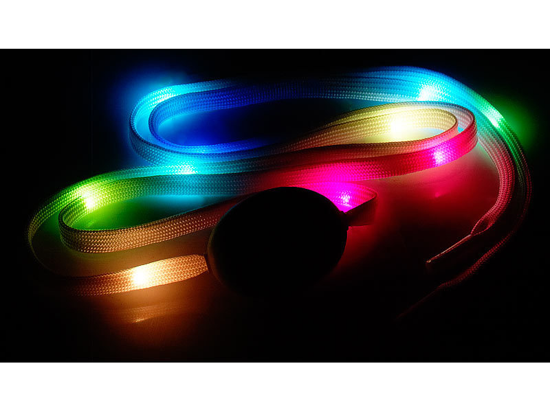 ; Schnürsenkel mit LED-Lichter Schnürsenkel mit LED-Lichter 