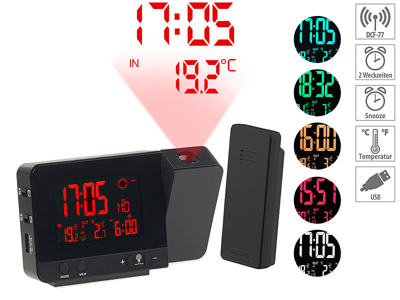 ; Funk-Wetterstationen mit Außensensor, WLAN und App, Wetterstationen mit Farb-Display, Funkuhr und Außensensor Funk-Wetterstationen mit Außensensor, WLAN und App, Wetterstationen mit Farb-Display, Funkuhr und Außensensor Funk-Wetterstationen mit Außensensor, WLAN und App, Wetterstationen mit Farb-Display, Funkuhr und Außensensor Funk-Wetterstationen mit Außensensor, WLAN und App, Wetterstationen mit Farb-Display, Funkuhr und Außensensor 