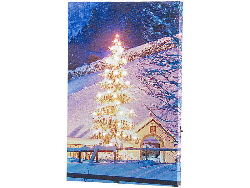 ; Weihnachtsbäume mit LED-Beleuchtung Weihnachtsbäume mit LED-Beleuchtung 