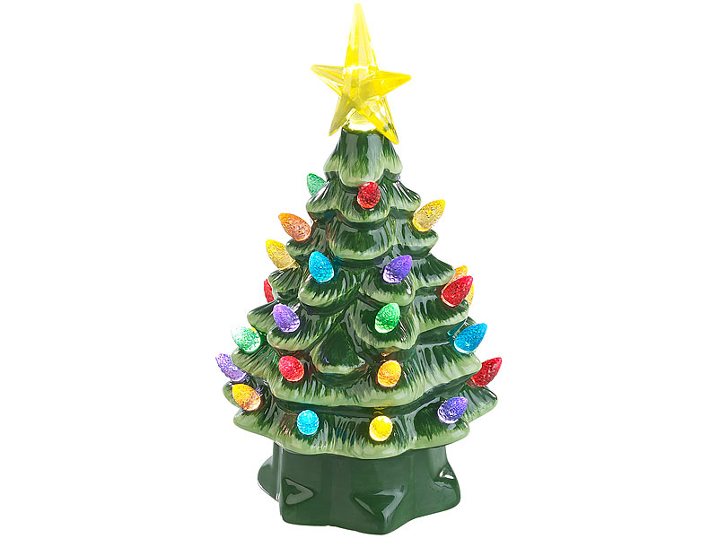 ; Weihnachtsbaum, Weihnachtsbäume mit LED-Beleuchtung 