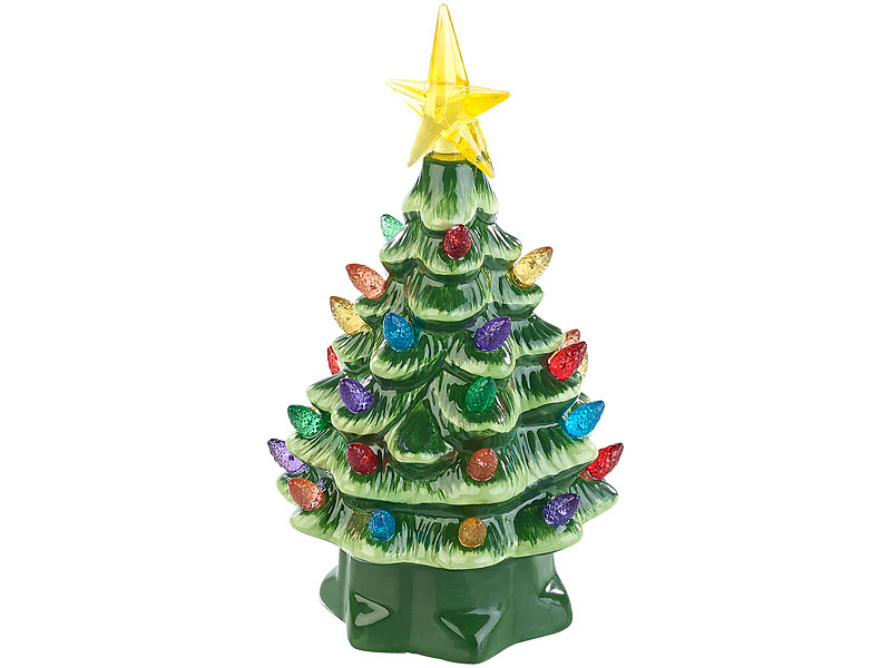 ; Weihnachtsbaum, Weihnachtsbäume mit LED-Beleuchtung 