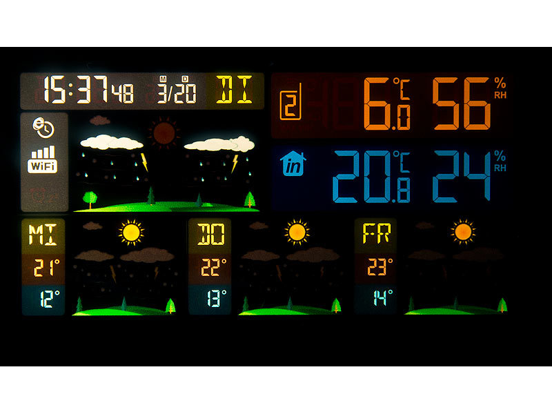 ; Funk-Wetterstationen mit Außensensoren Funk-Wetterstationen mit Außensensoren Funk-Wetterstationen mit Außensensoren Funk-Wetterstationen mit Außensensoren 