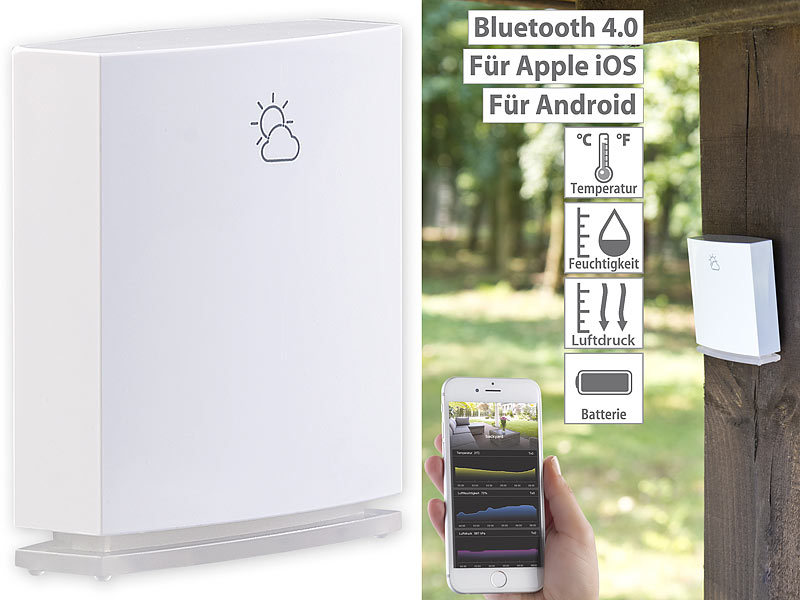 ; Funk-Wetterstationen mit Außensensor, WLAN und App, Wetterstationen mit Farb-Display, Funkuhr und Außensensor Funk-Wetterstationen mit Außensensor, WLAN und App, Wetterstationen mit Farb-Display, Funkuhr und Außensensor 