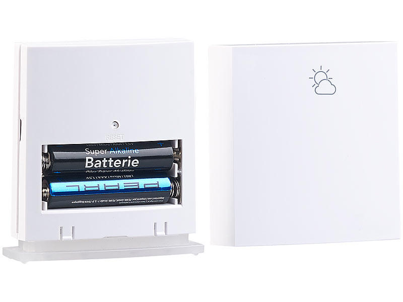 ; Funk-Wetterstationen mit Außensensor, WLAN und App, Wetterstationen mit Farb-Display, Funkuhr und Außensensor Funk-Wetterstationen mit Außensensor, WLAN und App, Wetterstationen mit Farb-Display, Funkuhr und Außensensor 