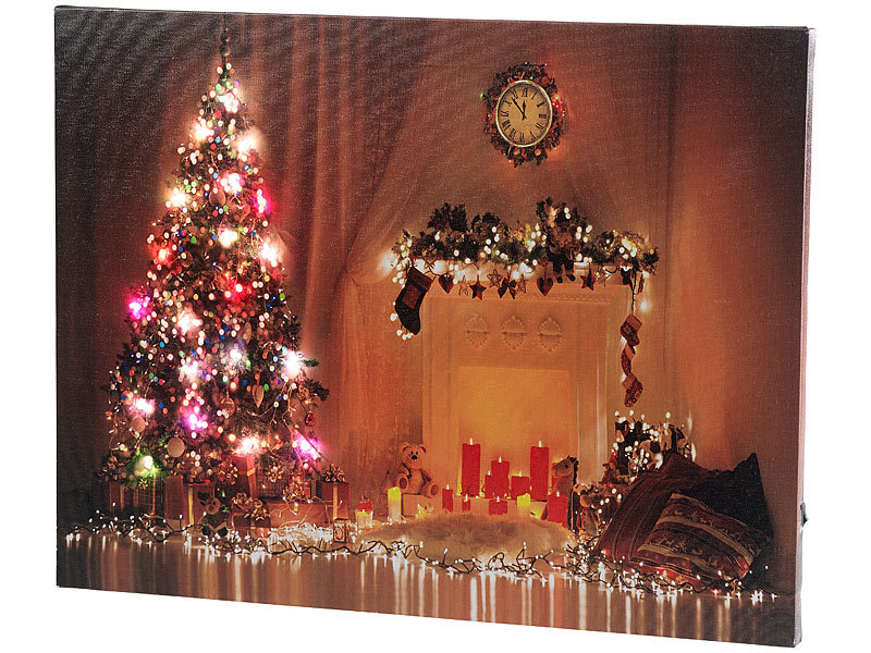 ; Weihnachtsbäume mit LED-Beleuchtung Weihnachtsbäume mit LED-Beleuchtung 