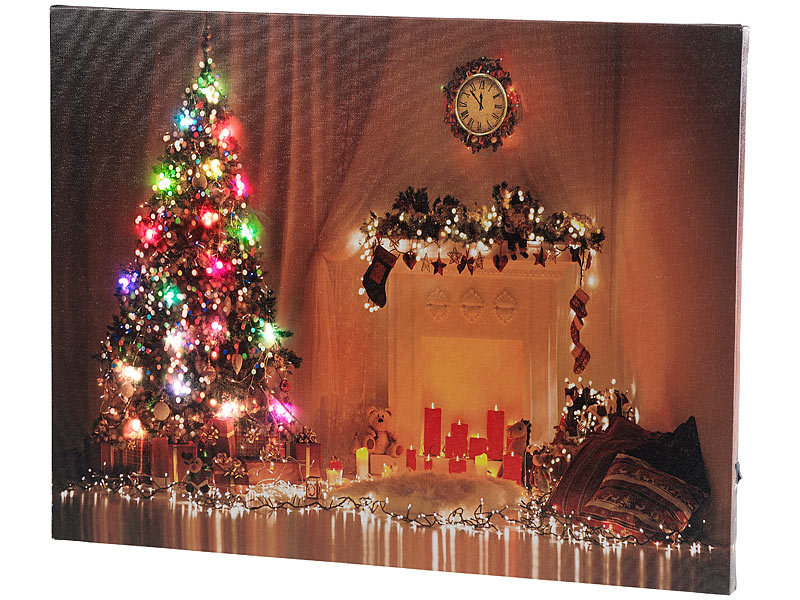 ; Weihnachtsbäume mit LED-Beleuchtung Weihnachtsbäume mit LED-Beleuchtung 