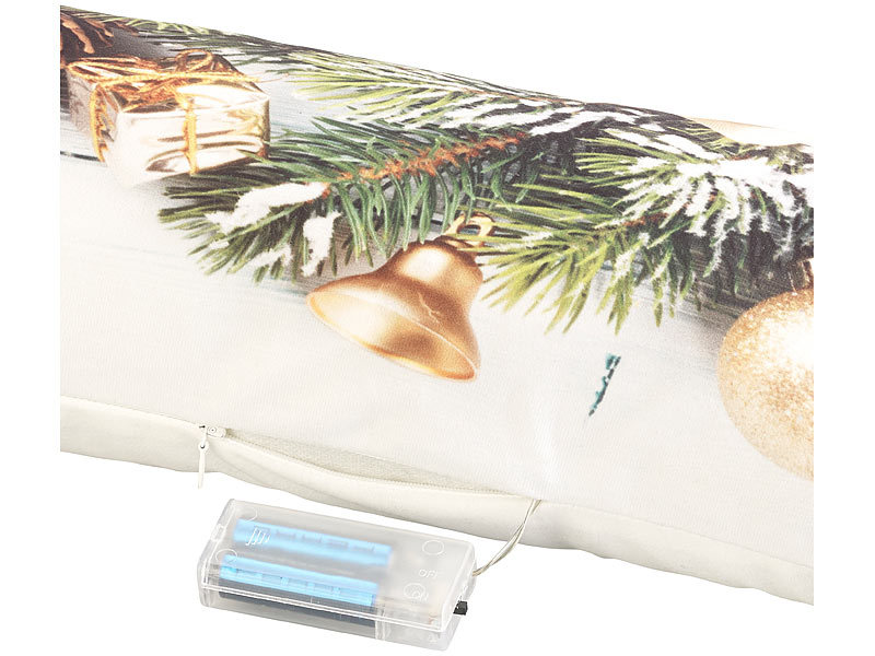 ; LED-Deko-Weihnachtskissen LED-Deko-Weihnachtskissen LED-Deko-Weihnachtskissen LED-Deko-Weihnachtskissen 