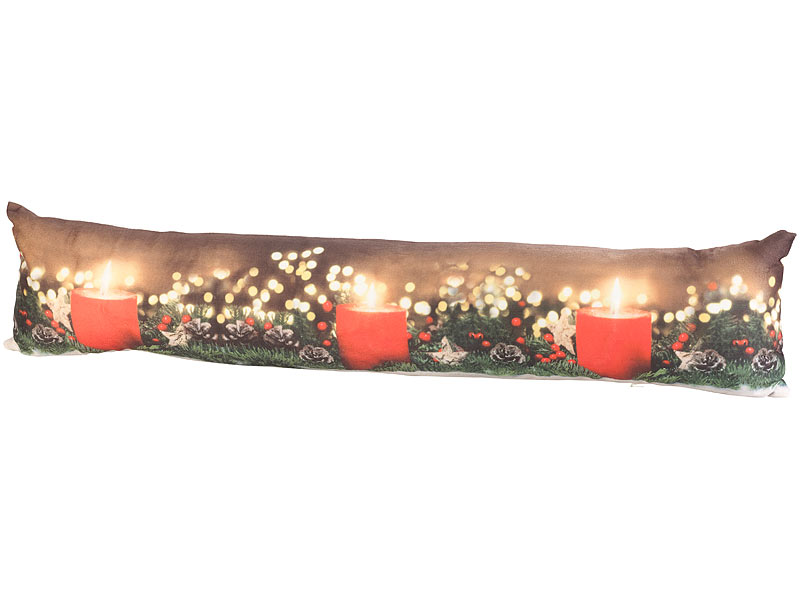 ; LED-Deko-Weihnachtskissen 