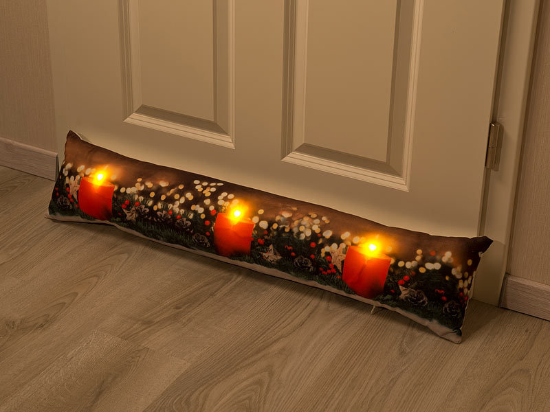 ; LED-Deko-Weihnachtskissen 