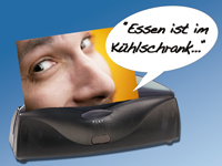 infactory Vorlagenhalter mit Aufnahmefunktion von 20 Sek.;  